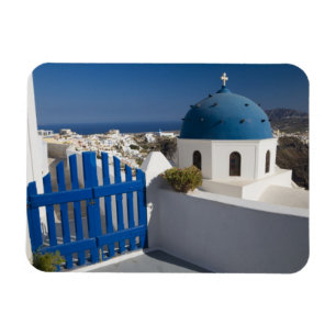 Griechenland und griechische Insel Santorin aus de Magnet