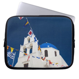 Griechenland und griechische Insel Santorin Stadt Laptopschutzhülle