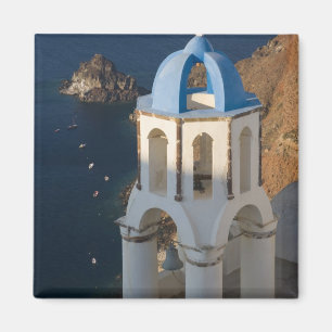Griechenland und griechische Insel Santorin Stadt  Magnet