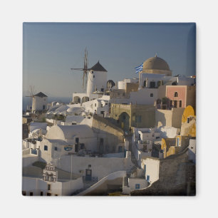 Griechenland und griechische Insel Santorin Stadt Magnet