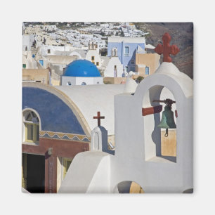 Griechenland und griechische Insel Santorin Stadt Magnet
