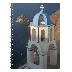 Griechenland und griechische Insel Santorin Stadt  Notizblock