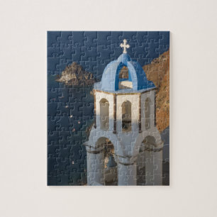 Griechenland und griechische Insel Santorin Stadt  Puzzle