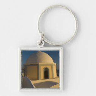 Griechenland und griechische Insel Santorin Stadt  Schlüsselanhänger