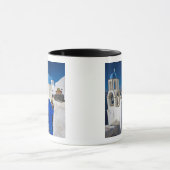 Griechenland und griechische Insel von Santorini Tasse (Zentrum)
