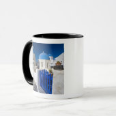 Griechenland und griechische Insel von Santorini Tasse (Vorderseite Links)