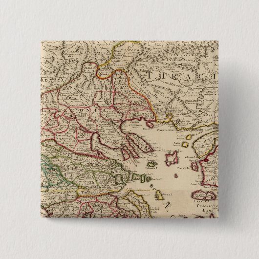 Griechenland und Mazedonien Button (Vorderseite)