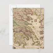 Griechenland und Mazedonien Postkarte (Vorne/Hinten)