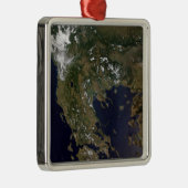 Griechenland und seine Nachbarländer Silbernes Ornament (Rechts)