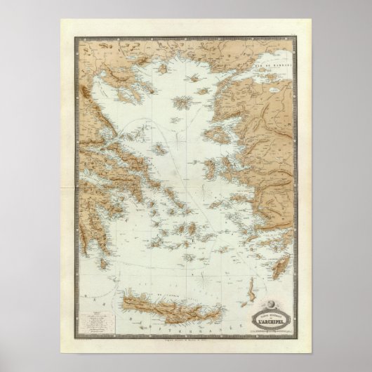 Griechenland und Türkei Poster (Vorne)