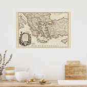 Griechenland und Türkei Poster (Küche)