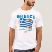 Griechenland Vacation Europe Travel Group Matching T-Shirt (Vorderseite)