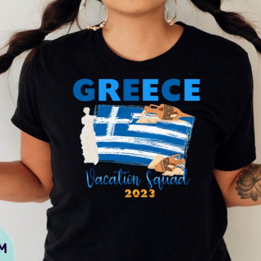 Griechenland Vacation Europe Travel Group Matching T-Shirt