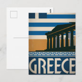 Griechenland Vintag Postkarte (Vorne/Hinten)