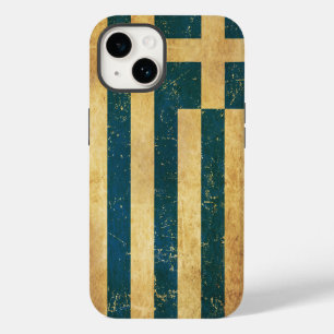 Griechenland - Vintage Grunge Case-Mate iPhone 14 Hülle