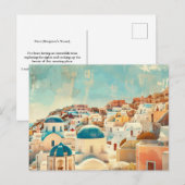 Griechenland Vintage Reise Postkarte (Vorne/Hinten)