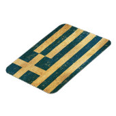 Griechenland - Vintages Grunge-Design Magnet (Linke Seite)