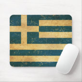 Griechenland - Vintages Grunge-Design Mousepad (Mit Mouse)