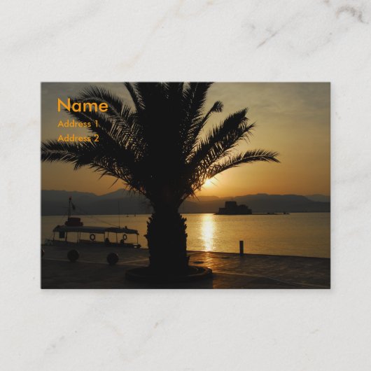 Griechenland Visitenkarte (Vorderseite)