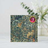 GRIECHENLAND, WALDBESTIERE, FLEX, Fasan, grüne Blü Einladung (Stehend Vorderseite)