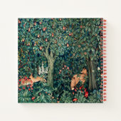 GRIECHENLAND, WALDBREITTIERE Hares, Fox, grüne Blü Notizblock (Rückseite)