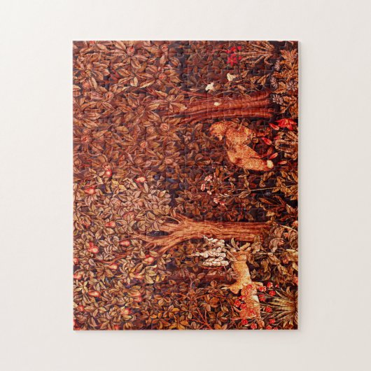 GRIECHENLAND, WALDBREITTIERE Hares, Rotfuchs, brau Puzzle (Vertikal)