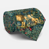 GRIECHENLAND, WALDBÜCHER, Grüne Blüte Krawatte (Gerollt)