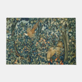 GRIECHENLAND,WALDTIERE Fasan,Ffocken,Grüne Blüte Fußmatte (Vorderseite)