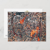 GRIECHENLAND, WALDTIERE Fasan, Rotfuchs, Blüten Postkarte (Vorne/Hinten)