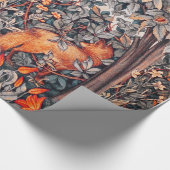 GRIECHENLAND, WALDTIERE Fasan, Rotfuchs Geschenkpapier (Ecke)