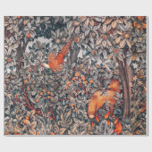 GRIECHENLAND, WALDTIERE Fasan, Rotfuchs Geschenkpapier (Flach)