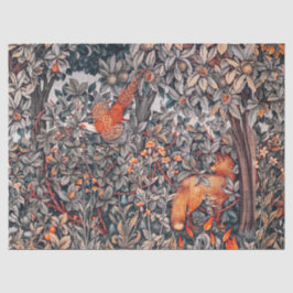 GRIECHENLAND, WALDTIERE Fasane, Rotfuchs, Blütenbl Seidenpapier