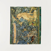 GRIECHENLAND,WALDTIERE,FUSSSCHUHE UND HARE,GRÜNE B WANDTEPPICH (Vorderseite)