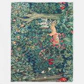 GRIECHENLAND, WALDTIERE Hares, grüne Blüte Fleecedecke (Vorderseite)