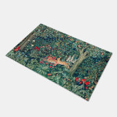 GRIECHENLAND, WALDTIERE Hares, grüne Blüte Fußmatte (Schrägansicht)