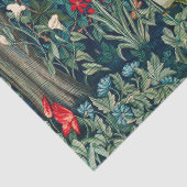 GRIECHENLAND, WALDTIERE, IN GRÜNEN BLUMEN RAVEN SEIDENPAPIER (Detail)