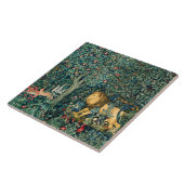 GRIECHENLAND, WALDTIERE, Löwen und Haare Fliese (Seite)