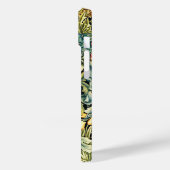 GRIECHENLAND, WALDTIERE, PEACOCK IN GRÜNEN BLUMEN Case-Mate iPhone HÜLLE (Rückseite / Links)