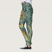 GRIECHENLAND, WALDTIERE, PEACOCK IN GRÜNEN BLUMEN LEGGINGS (Links)
