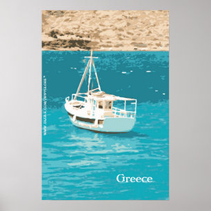 Griechenland-Wandposter Poster