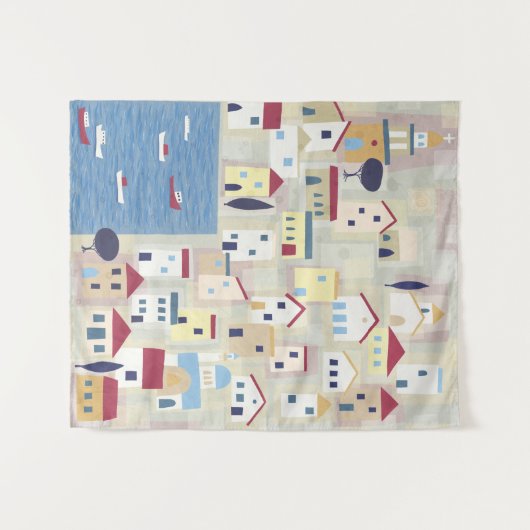 Griechenland Wandteppich (Vorderseite (Horizontal))