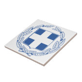 Griechenland-Wappen Fliese (Seite)