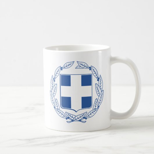 Griechenland-Wappen Kaffeetasse (Rechts)