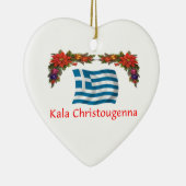 Griechenland-Weihnachten Keramikornament (Rechts)