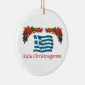 Griechenland-Weihnachten Keramikornament (Rechts)