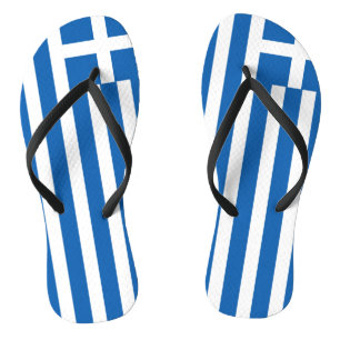Griechenlandflagge Badesandalen