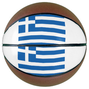 Griechenlandflagge Basketball