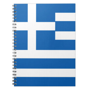 Griechenlandflagge Notizblock