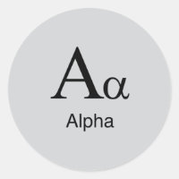 Griechisch Alphabet Alpha