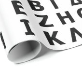 Griechisch Alphabet Geschenkpapier (Rolleneckpunkt)